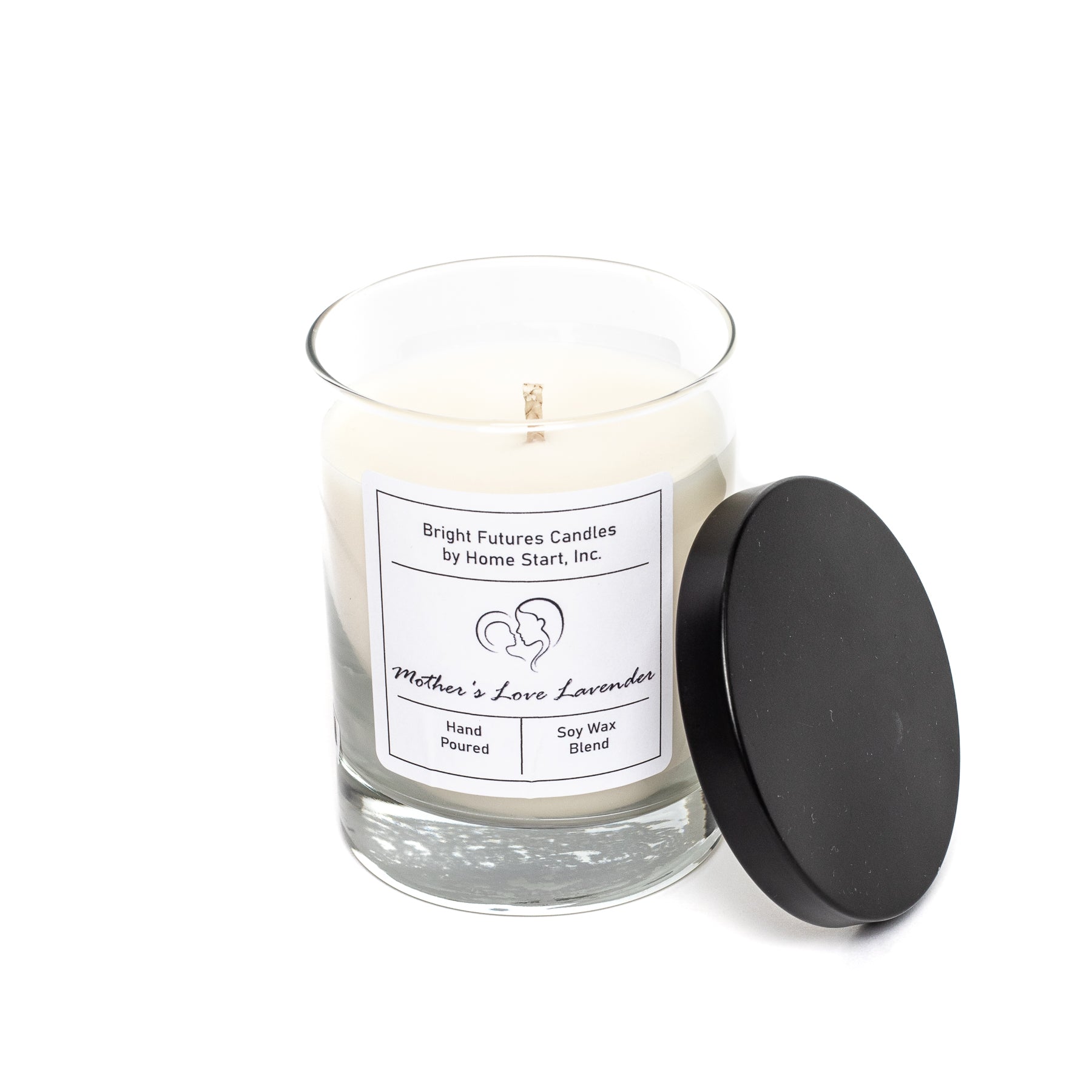 Lavender Bergamot Hand Poured Candle – Little Flower Soap Co